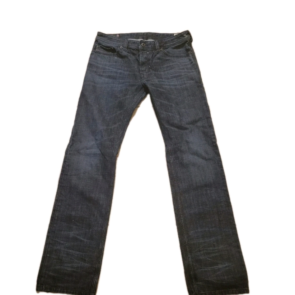 Dark Blue Denim Jeans